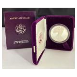 1986 American Eagle & Liberty Silver Dollar Coin