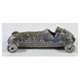 Peru, IN Cast Aluminum Playmate Blue Race Car