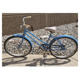 Blue Western Flyer Grand Trophy Cruiser Bicycle