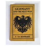 ï¿½Germany & Next Warï¿½ By Bernhardi (1914)