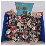1980's Political Campaign Pinbacks (100+)