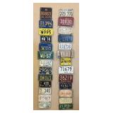 1960ï¿½s-90ï¿½s U.S. Motorcycle Plates - Multi-State
