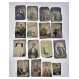 Antique Tintype Portrait Photographs (16)