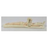 Art Deco Style Ceramic Cleopatra Incense Holder