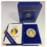1986 $50 1 Oz. Proof American Gold Eagle Coin
