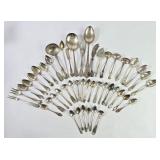 Sterling Silver Serving Spoons, Forks & Knives