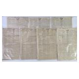 1807-08 The Columbian Centinel Newspapers