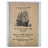 Last of England's Infamous Felon Fleet (1924)