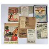Salzer's, Berry's+ Seed Catalogues & Seeds (6)