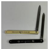 Shrade + Swiftï¿½s Sausage Advertising Knives (2)
