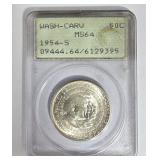 1954-S Washington-Carver Half Dollar MS64 Coin