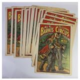 1960 G. Barnes Wild Animal Circus Posters (16)