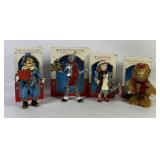 Wizard Of Oz Dorothy, Tin-Man+ Christmas Carolers