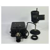 E. Leitz Weztlar Microscope Lamp & Transformer