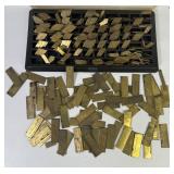 New Hermes Brass Engraving Font Sets