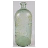 Antique Buffalo Lithia Glass Water Bottle
