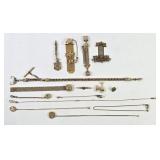 Antique Victorian GF Fobs, Chains & Pins +