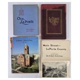 1982-1904 LaPorte IN Historical Books & Map