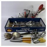 Fire King + Measuring Cups, Funnels, Cutlery +