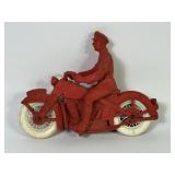 Auburn Rubber Co. Toy Police Motorcycle