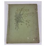 'Autumn Leaves' Poetry & Art Book (1893)