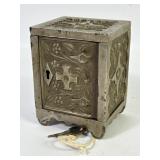 Antique J&E Stevens Key Lock Safe No. 50