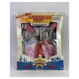 American West Double Holster Cap Pistol Set NEW