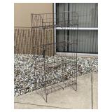 Buckeye Foods Folding Metal Grocery Store Display