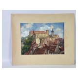 ï¿½Nuremberg, Germanyï¿½ Oil Painting Signed Lorenz