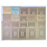 1927-28 The Bulletin Of The Stained Glass Assoc. +
