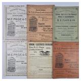 1887-1894 M.E. Page & Co. Confectionery Catalogs
