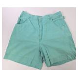 Vintage Gitano High-Waisted Teal Shorts (Sz. 36)
