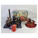 Wilesco D10 Toy Steam Engine & Water Pump