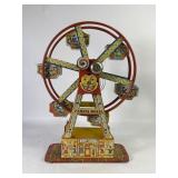 J. Chein ï¿½Heruclesï¿½ Tin Wind-Up Ferris Wheel
