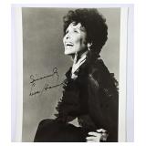 Lena Horne 8ï¿½10 Signed Photograph