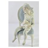 Lladro Harlequin Jester Sitting Boy Figurine