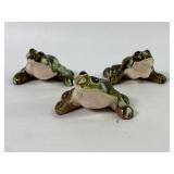 Anatomically Correct Ceramic Toad Figurines