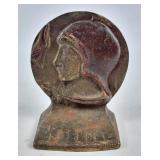 Dante Alighieri Bronze Doorstop