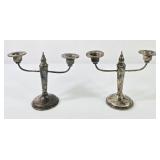 Sterling Reinforced Candelabras