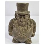 Antique English Brass Paul Kruger Bank