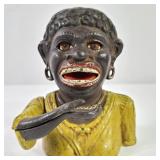 Cast Iron Dinah Black Americana Mechanical Bank