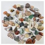 Polished Agate, Jasper, Quartz Tumbled Stones