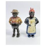 Black Americana Mammy & Sharecropper Banks
