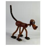 1930ï¿½s Wooden Brio Pluto Articulated Dog Toy