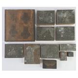 Antique Letterpress Printing Blocks (12)