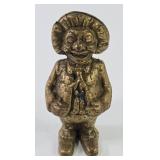 Rare Antique Brass Golliwog Bank