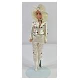 Vintage Western/Rhinestone Barbie w/ Stand