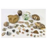 Geodes, Granite, Sea Glass, Hag Stones +