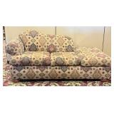 Karpen Kilim Pattern Single Sleeper Chaise