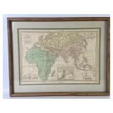 1798 ï¿½World Map, Descendants Of Noahï¿½ Wilkinson